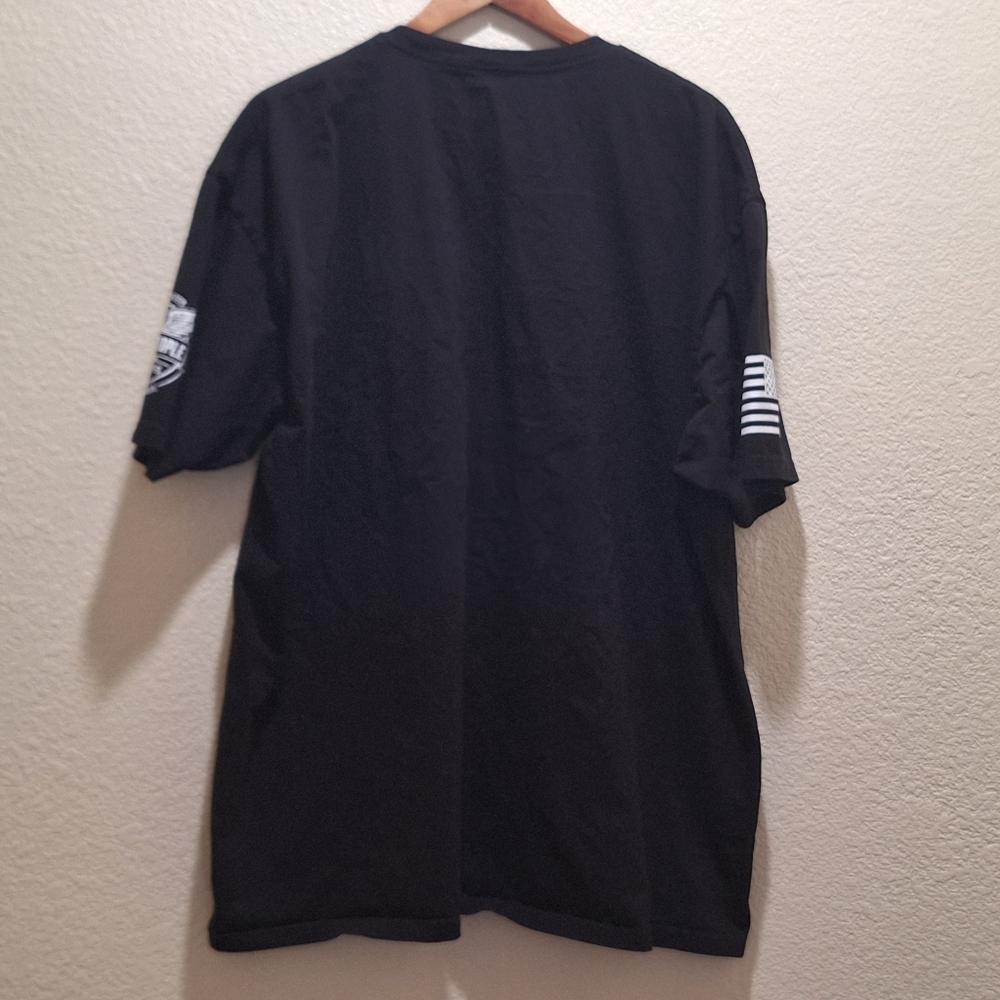 NWOT Black Graphic T-Shirt - Made in USA - Picture 2 of 4